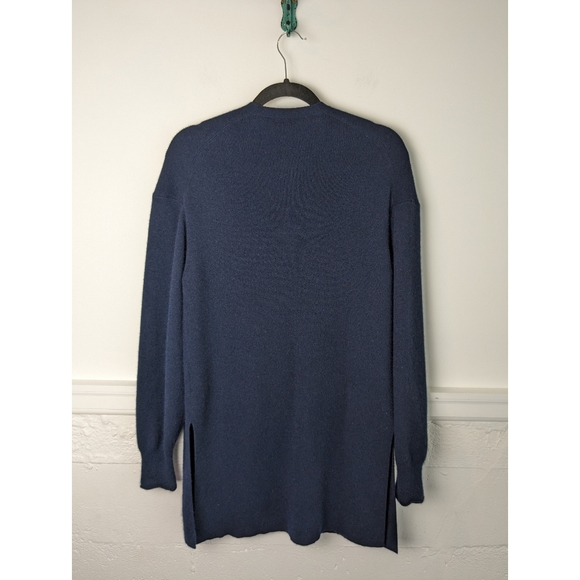 Theory • Long Cardigan In Cashmere - Picture 8 of 10